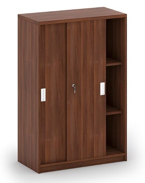 Szafa przesuwna MIRELLI, 800 x 400 x 1200 mm, orzech