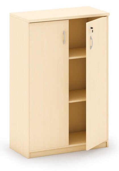 Szafa biurowa MIRELLI, 800 x 400 x 1200 mm, brzoza