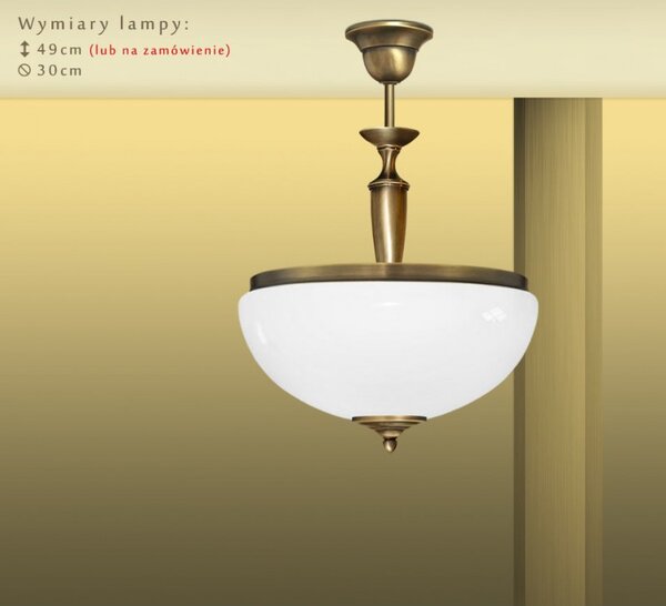 Lampa klasyczna z mosiądzu PR-S1A