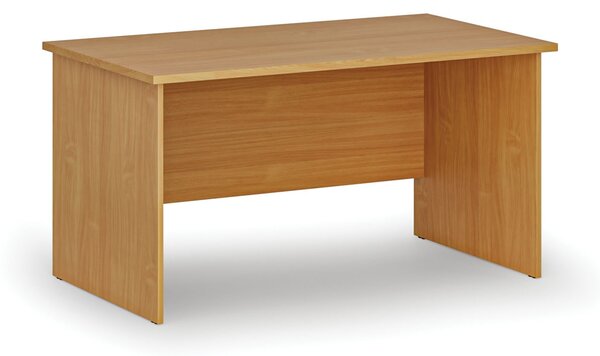 Biurko PRIMO WOOD, 140x80 cm, buk