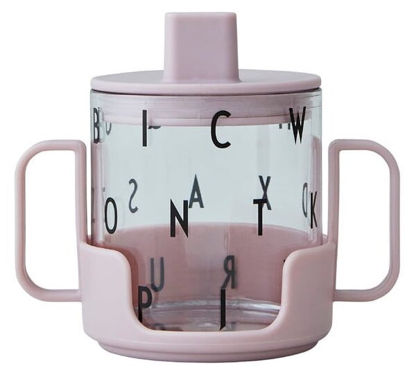 Jasnofioletowy kubek dla dzieci Design Letters Grow With Your Cup