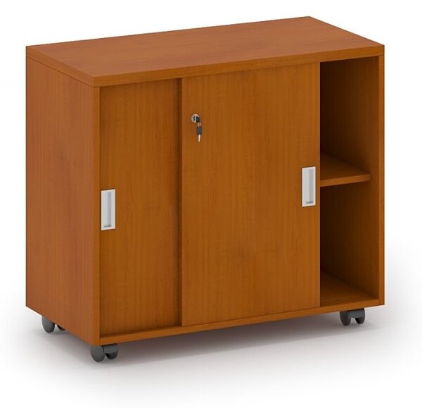 Szafka na kółkach MIRELLI, 800 x 420 x 750 mm, czereśnia