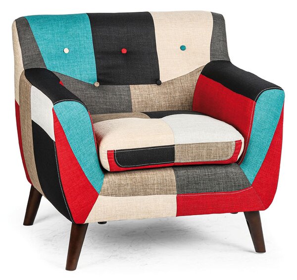Fotel patchworkowy GRAND