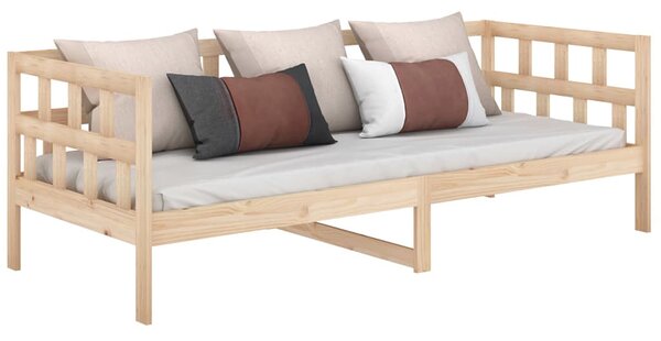 Łóżko dzienne z naturalnego drewna 80x200 A2-L85