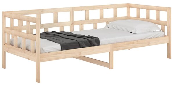Łóżko dzienne z naturalnego drewna 80x200 A2-L85