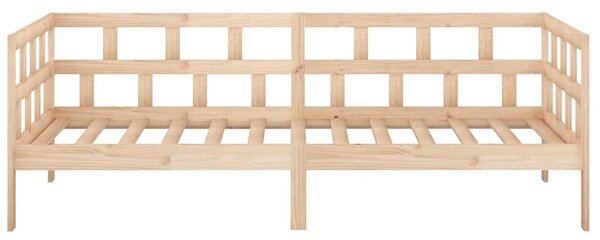 Łóżko dzienne z naturalnego drewna 80x200 A2-L85