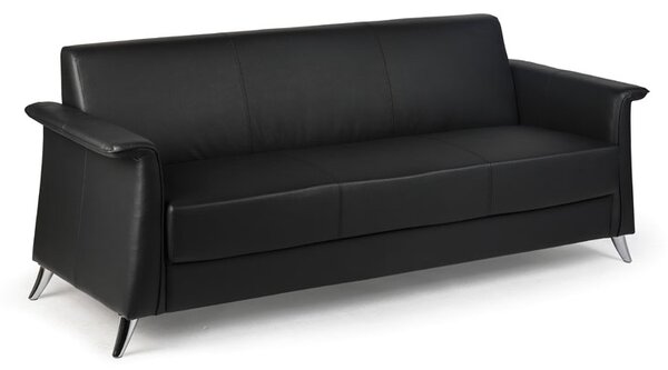 Sofa FOREST, 3-miejscowa, czarny