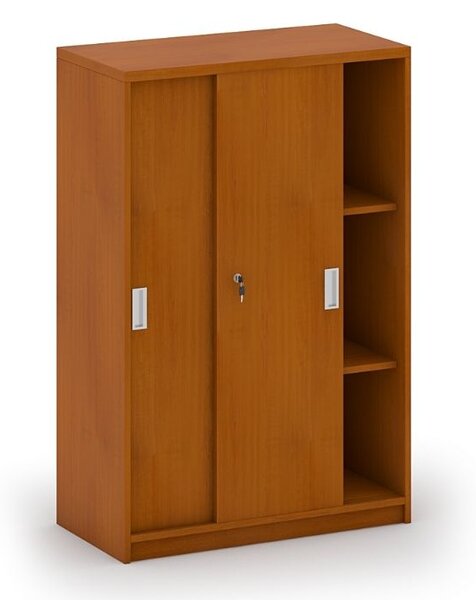 Szafa przesuwna MIRELLI, 800 x 400 x 1200 mm, czereśnia