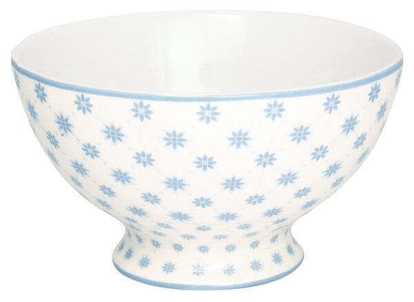 Niebieska porcelanowa miska na zupę Green Gate Laurie, ø 15 cm