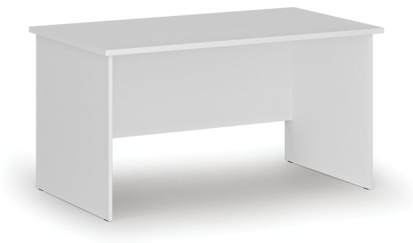 Biurko PRIMO WHITE, 140x80 cm, białe