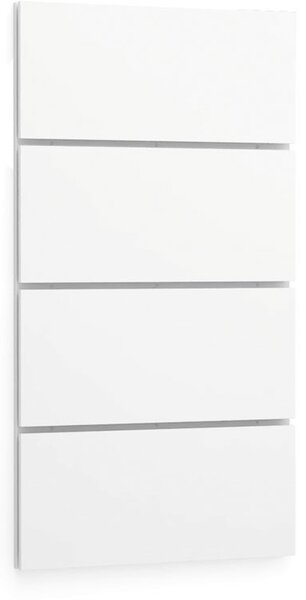 Panel ścienny LAYERS, 800 x 54 x 1486 mm, biały