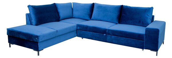 Narożnik OSLO I 300/210 cm w tkaninie welurowej plamoodpornej