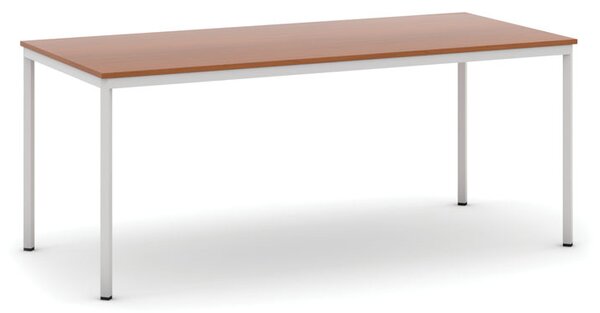 Stół jadalniany, 180x80 cm, szara podstawa, czereśnia