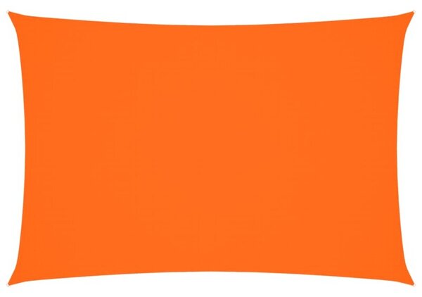 Prostokątny żagiel ogrodowy, tkanina oxford, 3x5 m, pomarańcz