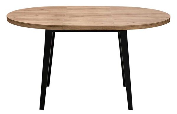 Stół okrągły rozkładany fi 100 cm + 40 cm wkładka SJ75 styl LOFT
