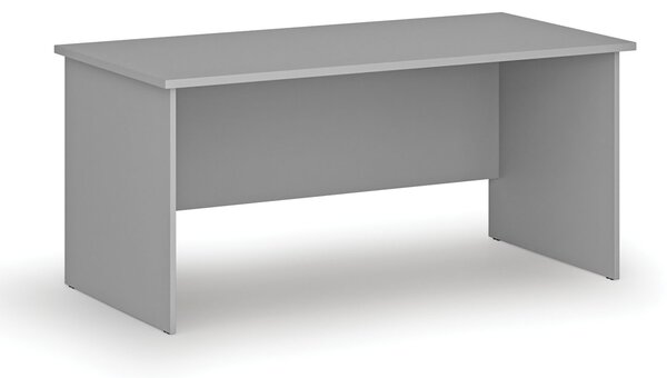 Biurko PRIMO GRAY, 160x80 cm, szare
