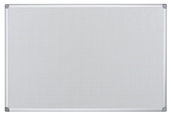 Tekstylna tablica magnetyczna z metalową kratką, 900 x 600 mm