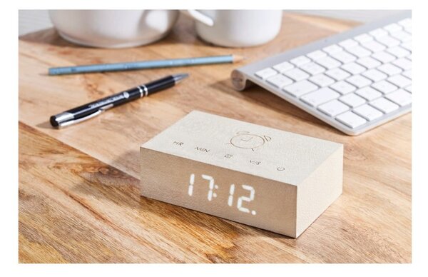 Budzik cyfrowy Flip Click – Gingko
