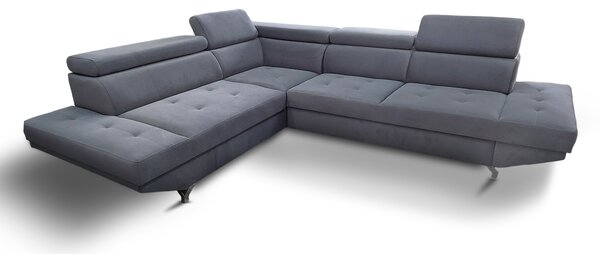 Narożnik KRIS II 290/230 cm funkcja spania, ruchome zagłówki, dwie wyspy