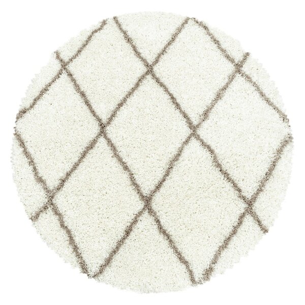 Kremowy okrągły dywan ø 120 cm Alvor – Ayyildiz Carpets