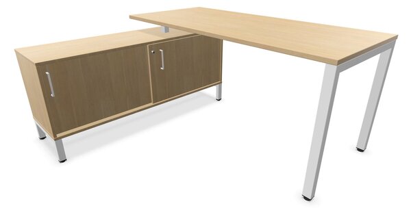 CS5040 nowoczesne biurko do biura 4-L 180 cm z sideboardem