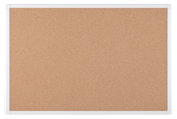 Tablica korkowa ANTI-MICROBIAL, 900 x 600 mm, biała rama