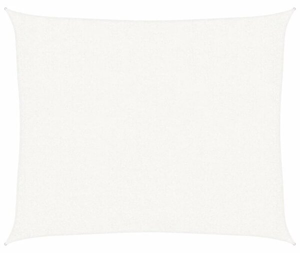 Żagiel przeciwsłoneczny, 160 g/m², biały, 2,5x3 m, hdpe