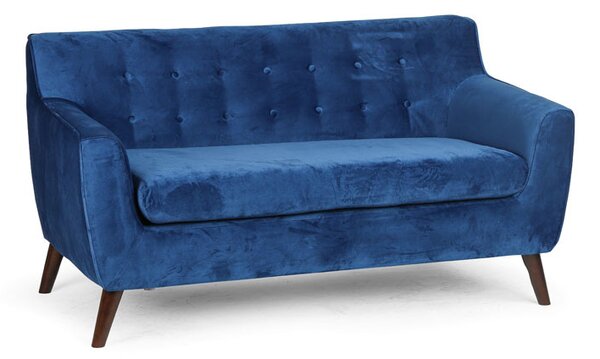 Sofa NORDIC, 2 siedziska, niebieski
