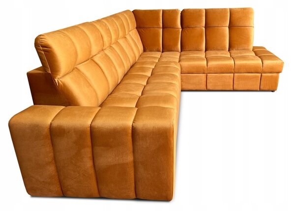 Narożnik rozkładany, kanapa narożna 280/210 cm RUBY funkcja spania
