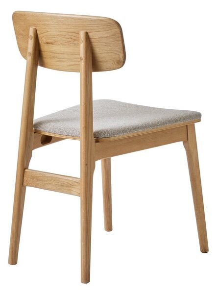 Beżowo-naturalne krzesło Livo – Unique Furniture