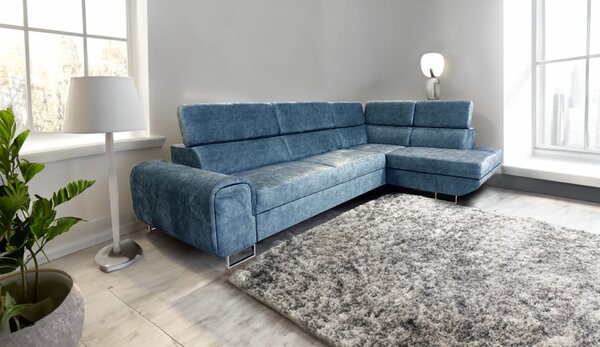 Narożnik rozkładany 200/280 cm Tom ruchome zagłówki
