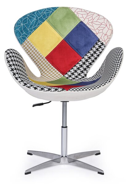 Fotel obrotowy WING II patchwork