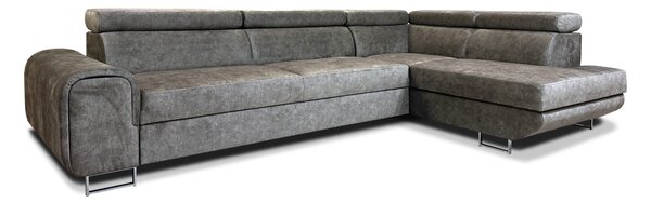 Narożnik rozkładany 200/280 cm Tom ruchome zagłówki