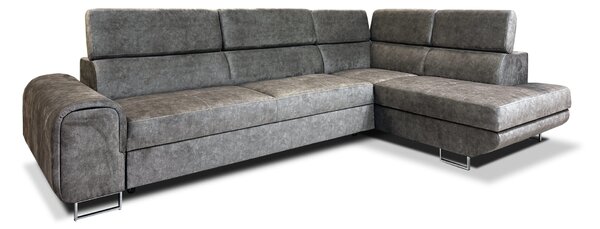 Narożnik rozkładany 200/280 cm Tom ruchome zagłówki