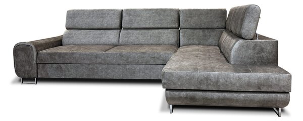 Narożnik rozkładany 200/280 cm Tom ruchome zagłówki