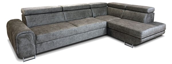 Narożnik rozkładany 200/280 cm Tom ruchome zagłówki