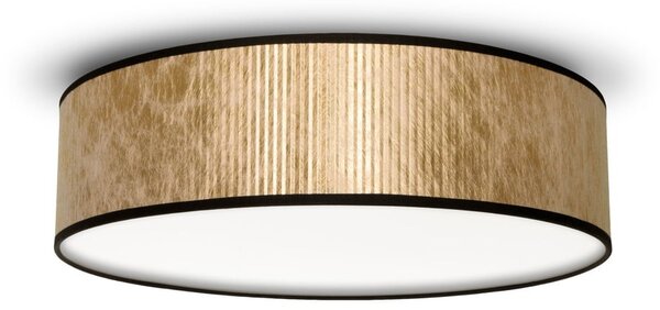 Lampa sufitowa w kolorze złota Sotto Luce Tres Plisado, ⌀ 40 cm