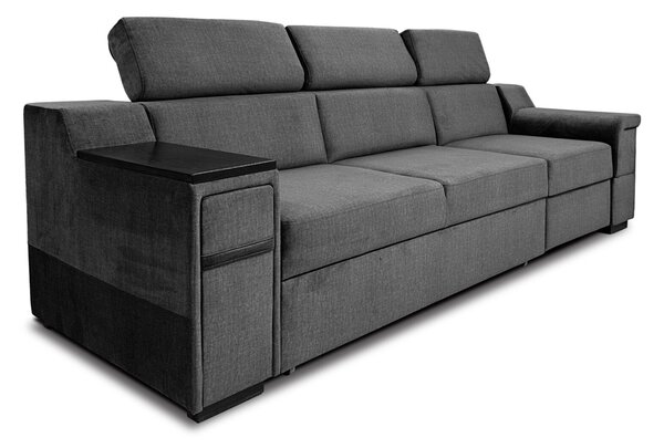 Sofa Magnum II 3-osobowa, funkcja spania + relax, barek, półka
