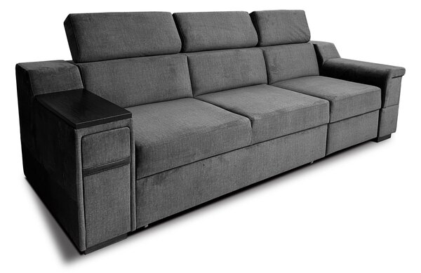 Sofa Magnum II 3-osobowa, funkcja spania + relax, barek, półka