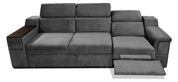 Sofa Magnum II 3-osobowa, funkcja spania + relax, barek, półka