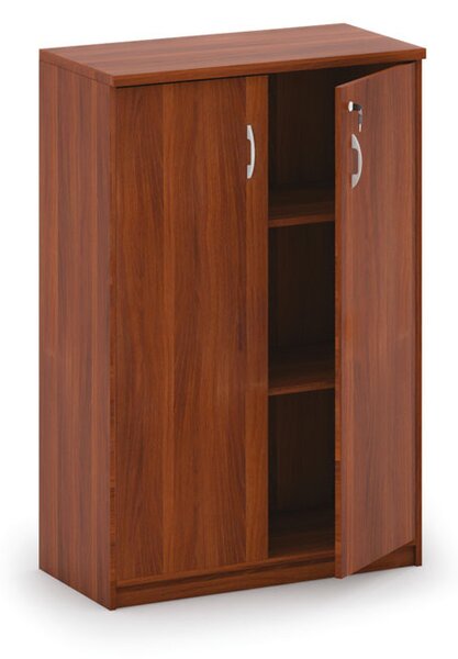 Szafa biurowa MIRELLI, 800 x 400 x 1200 mm, orzech
