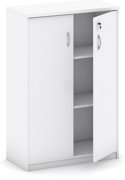 Szafa biurowa MIRELLI, 800 x 400 x 1200 mm, biały