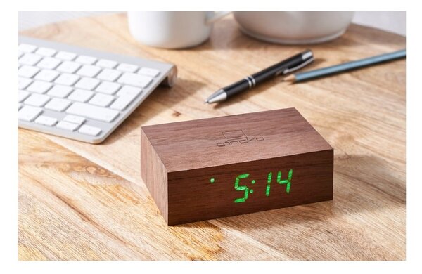 Budzik cyfrowy Flip Click – Gingko
