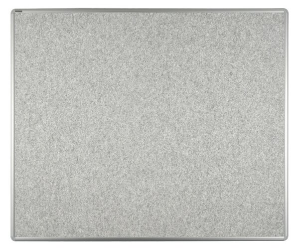 Tablica tekstylna ekoTAB w aluminiowej ramie 1200 x 900 mm, szara