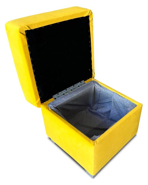 Pufa otwierana 45/45 cm ze schowkiem