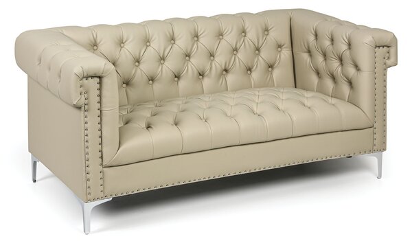Sofa RICK, dwuosobowa, beżowa