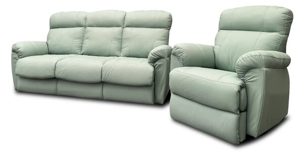 Zestaw do salonu Monaco 3+1+1, sofa + 2x fotel z funkcją relax
