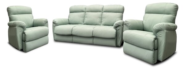 Zestaw do salonu Monaco 3+1+1, sofa + 2x fotel z funkcją relax