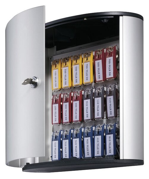 Aluminiowa skrzynka na klucze KEY BOX, na 18 kluczy