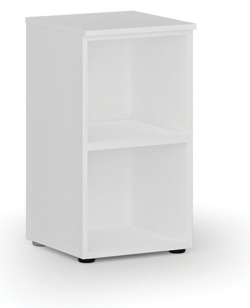 Regał biurowy PRIMO WHITE, 400 x 420 x 740 mm, biały